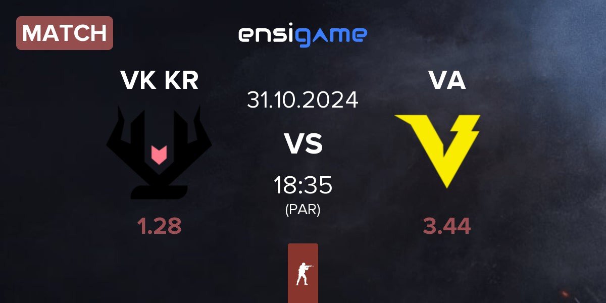 Match Vikings KR VK KR vs VELOX Argentina VA | 31.10