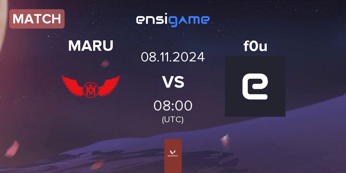 Match Maru Gaming MARU vs FOU Clan f0u | 08.11