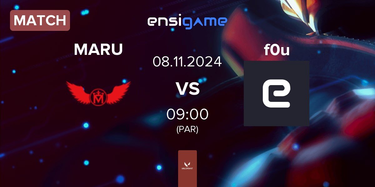 Match Maru Gaming MARU vs FOU Clan f0u | 08.11