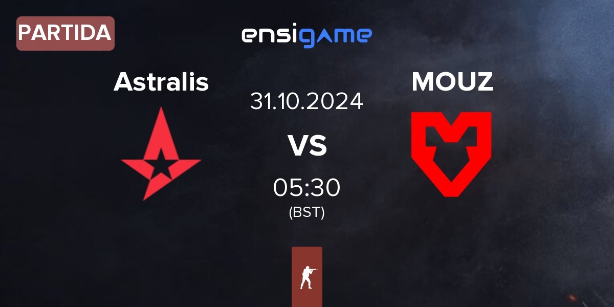 Partida Astralis vs MOUZ | 31.10