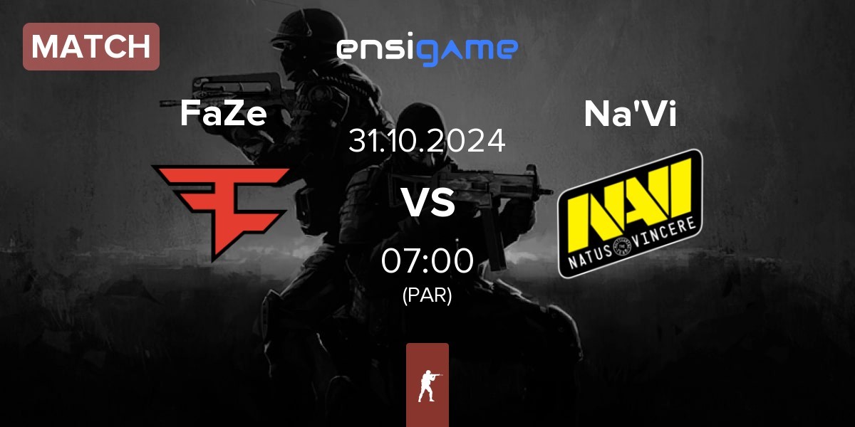 Match FaZe Clan FaZe vs Natus Vincere Na'Vi | 31.10