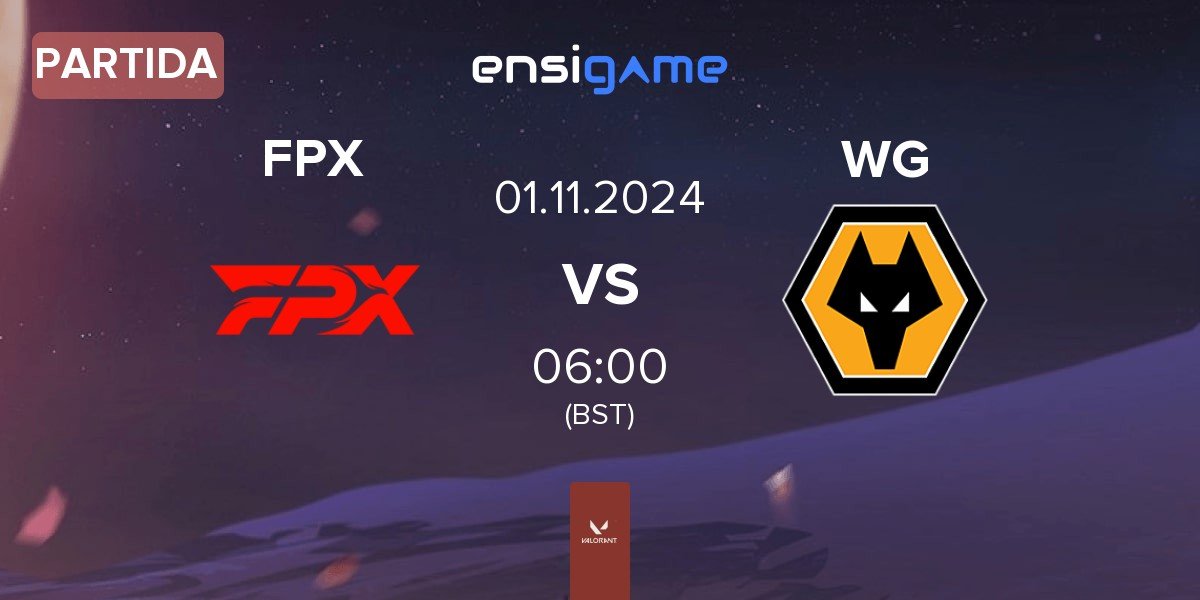 Partida FunPlus Phoenix FPX vs Wolves Esports WG | 01.11