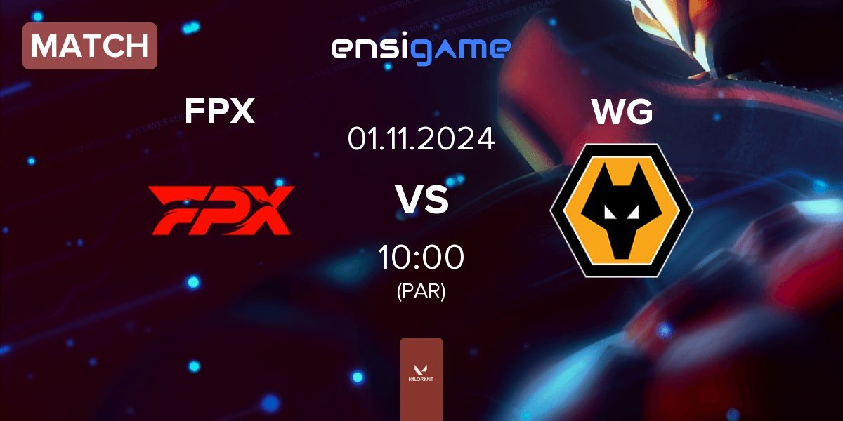 Match FunPlus Phoenix FPX vs Wolves Esports WG | 01.11