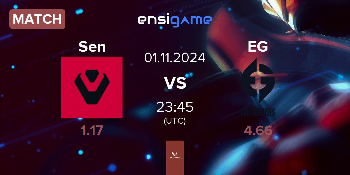 Match Sentinels Sen vs Evil Geniuses EG | 01.11