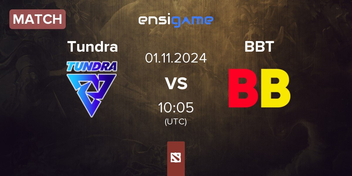 Match Tundra Esports Tundra vs BetBoom Team BBT | 01.11