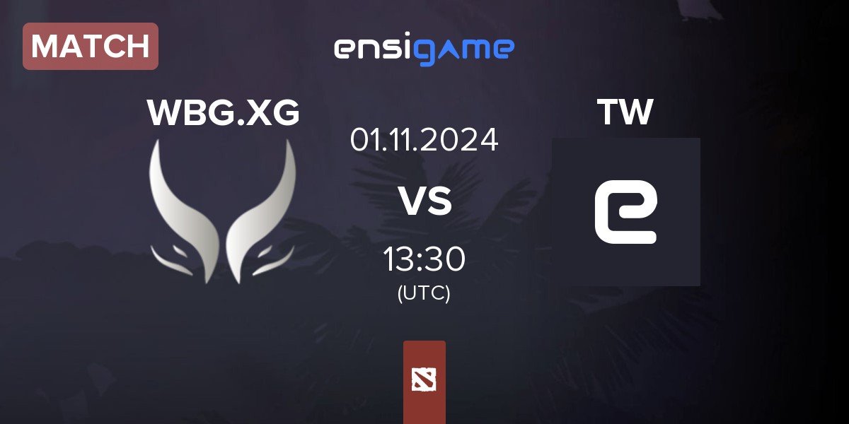 Match Xtreme Gaming WBG.XG vs Team Waska TW | 01.11