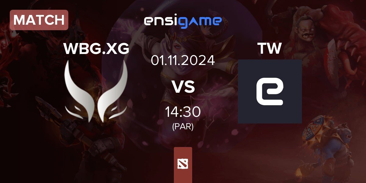 Match Xtreme Gaming WBG.XG vs Team Waska TW | 01.11