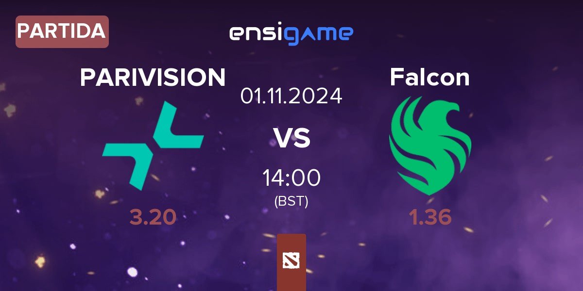 Partida PARIVISION vs Team Falcons Falcon | 01.11