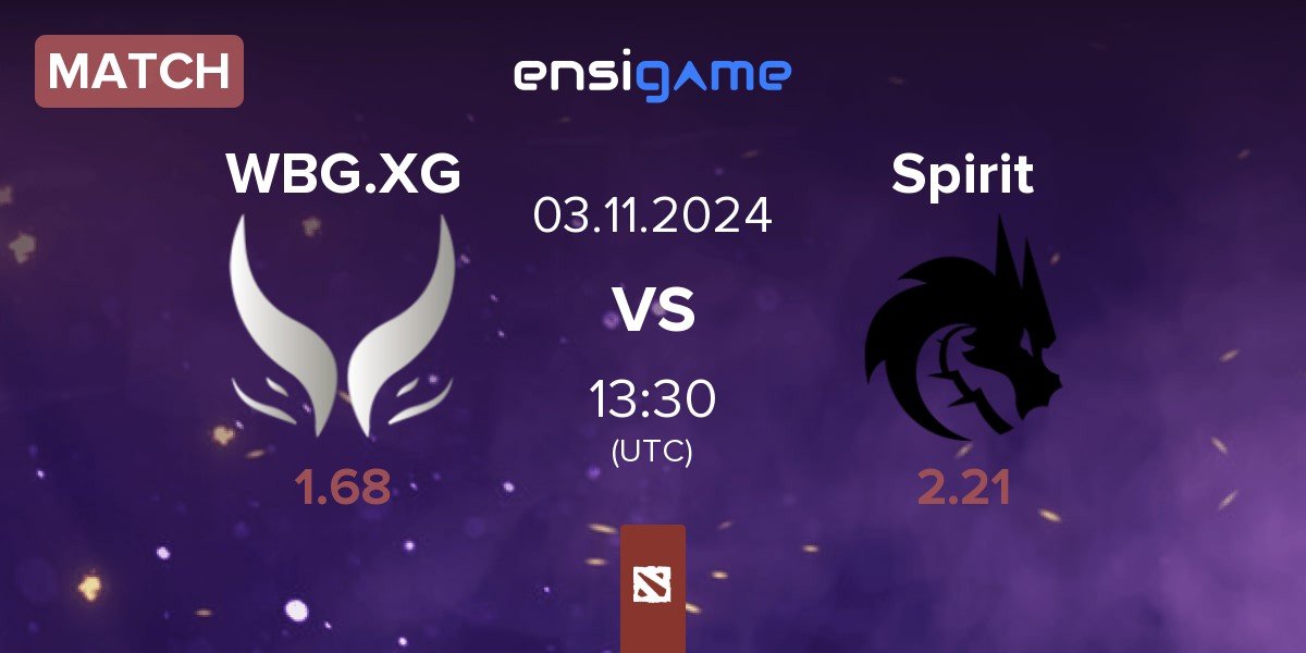 Match Xtreme Gaming WBG.XG vs Team Spirit Spirit | 03.11