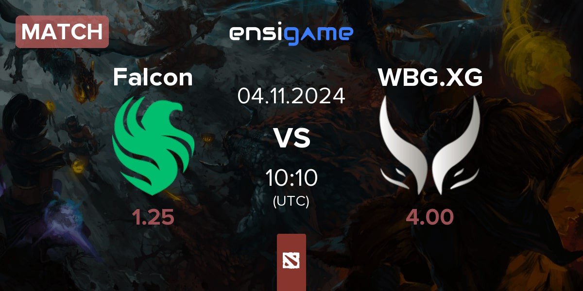 Match Team Falcons Falcon vs Xtreme Gaming WBG.XG | 04.11