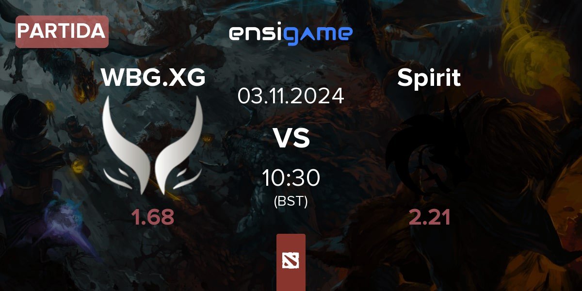 Partida Xtreme Gaming WBG.XG vs Team Spirit Spirit | 03.11