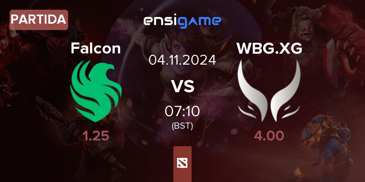 Partida Team Falcons Falcon vs Xtreme Gaming WBG.XG | 04.11