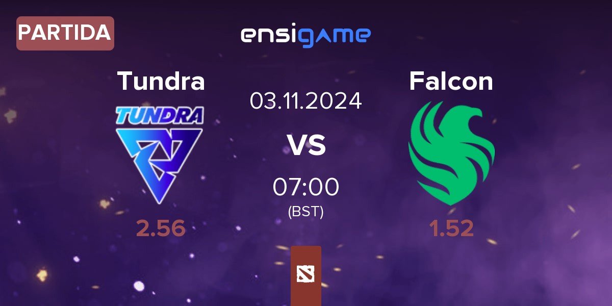 Partida Tundra Esports Tundra vs Team Falcons Falcon | 03.11