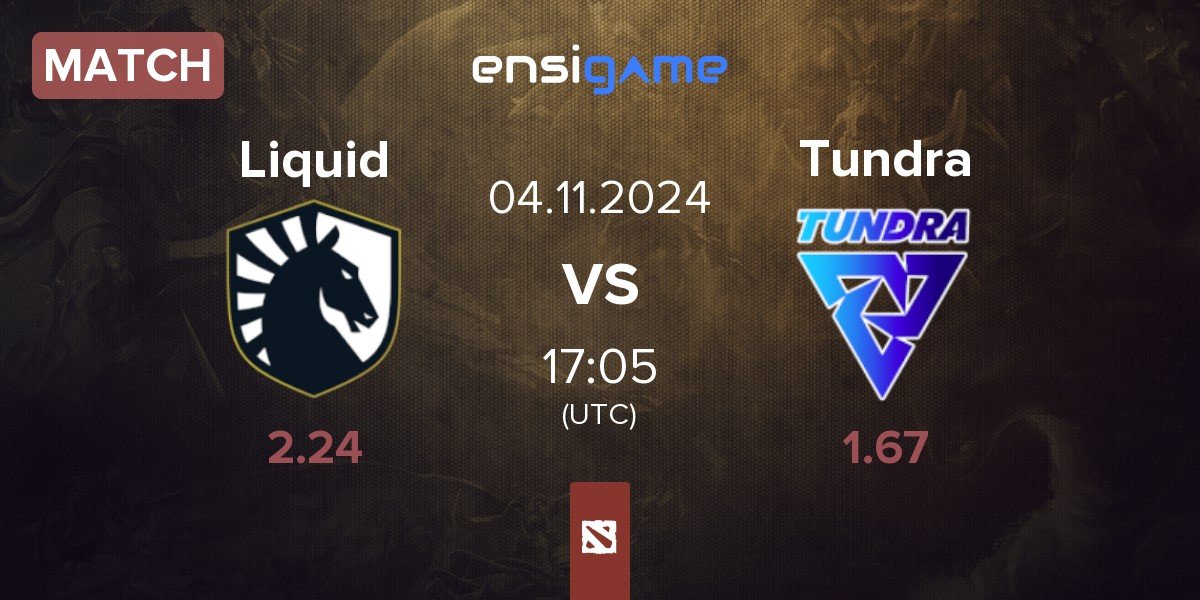 Match Team Liquid Liquid vs Tundra Esports Tundra | 04.11