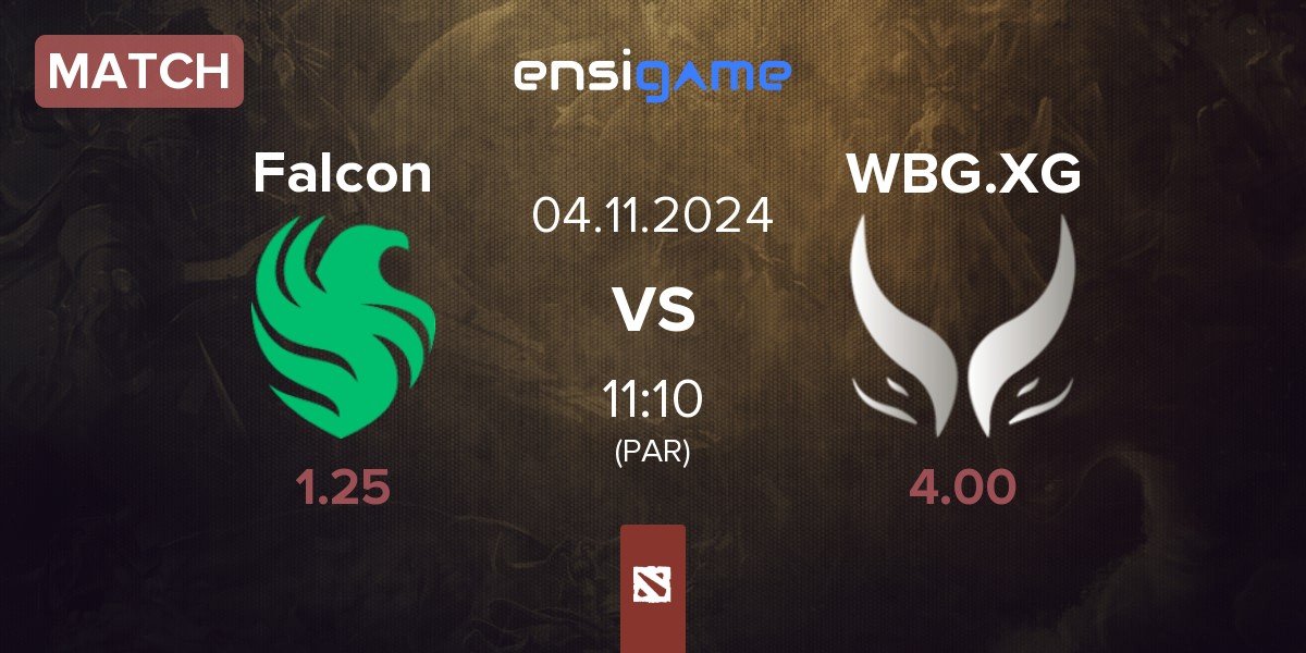 Match Team Falcons Falcon vs Xtreme Gaming WBG.XG | 04.11