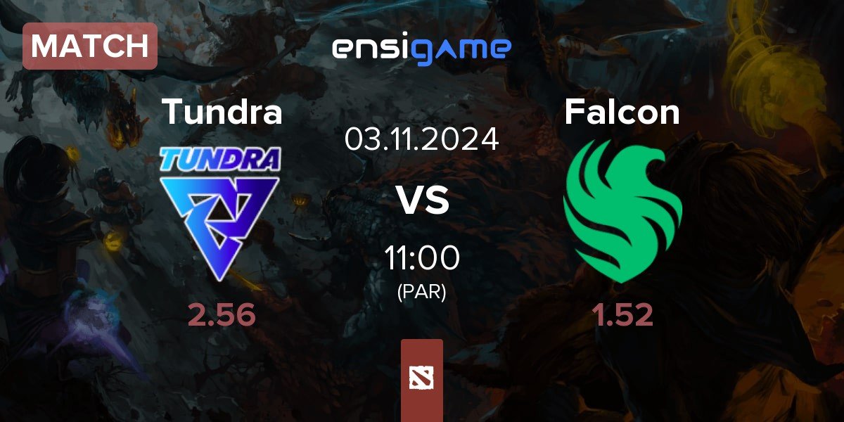 Match Tundra Esports Tundra vs Team Falcons Falcon | 03.11