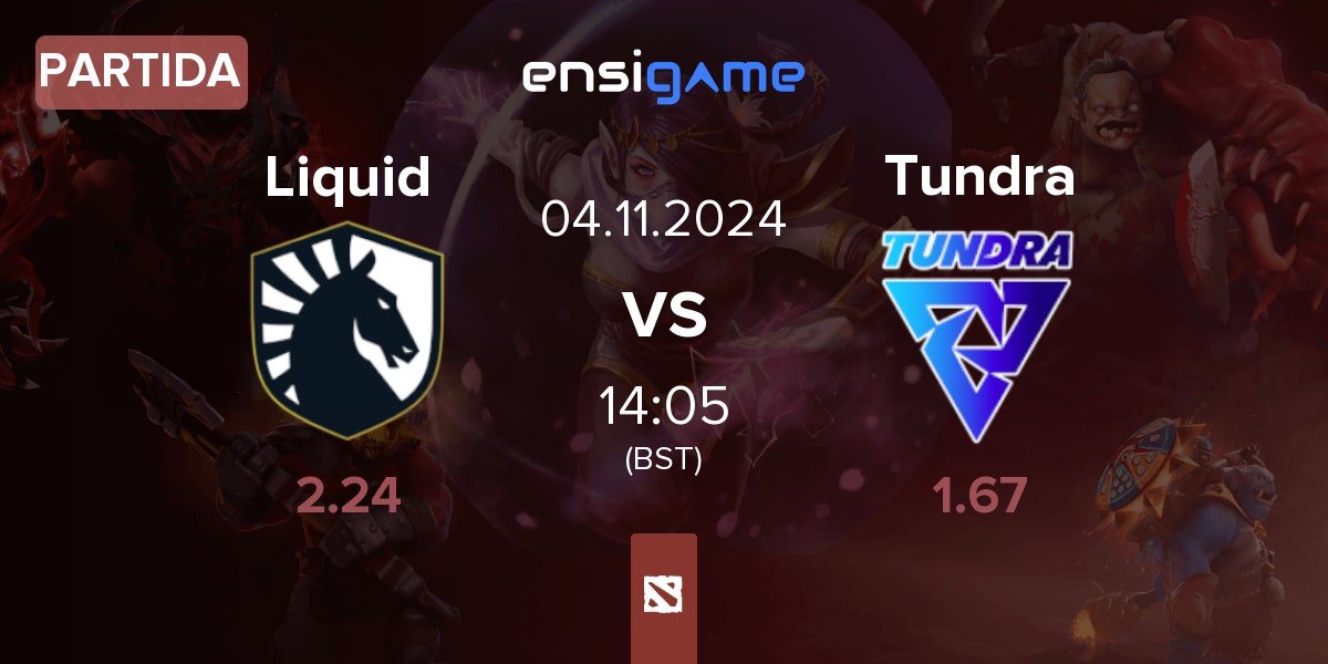 Partida Team Liquid Liquid vs Tundra Esports Tundra | 04.11