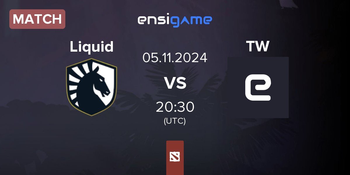 Match Team Liquid Liquid vs Team Waska TW | 05.11