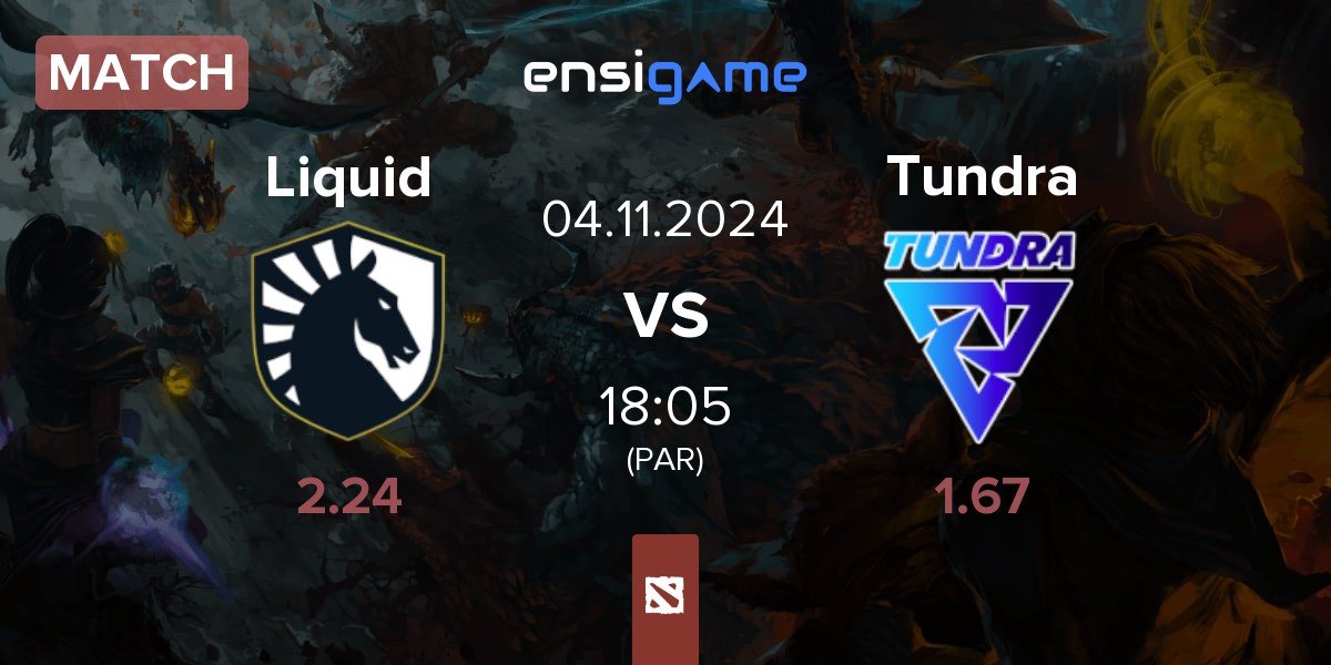 Match Team Liquid Liquid vs Tundra Esports Tundra | 04.11