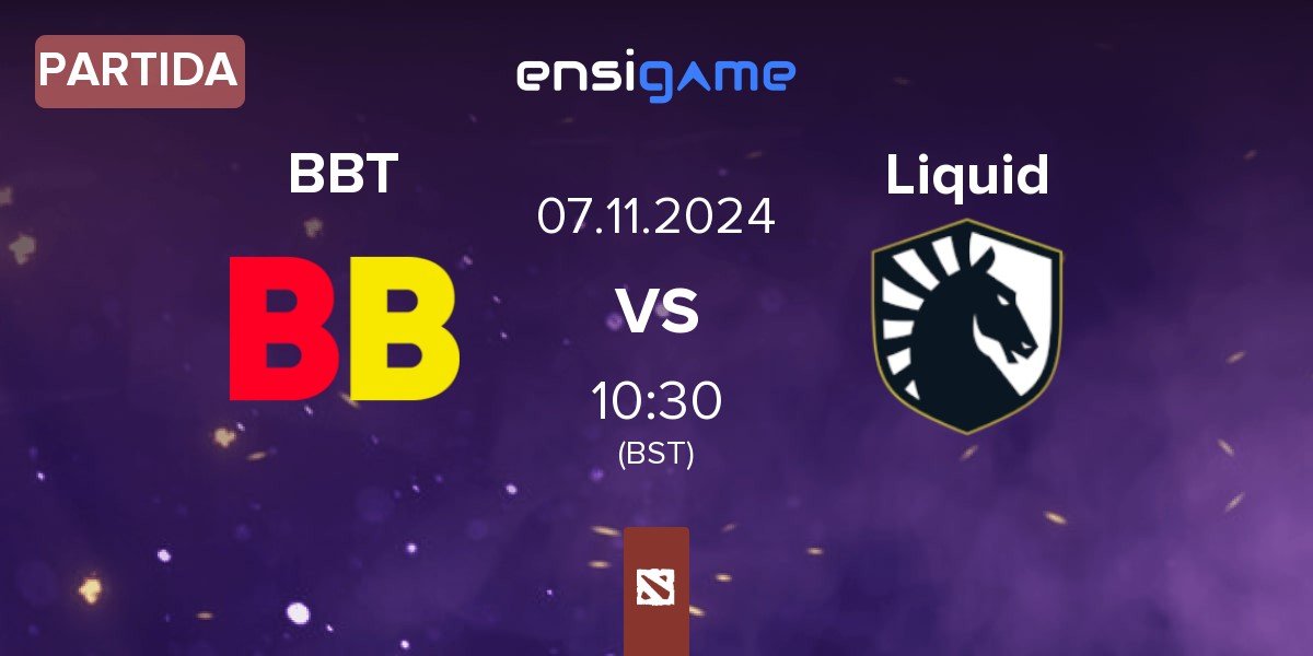 Partida BetBoom Team BBT vs Team Liquid Liquid | 07.11