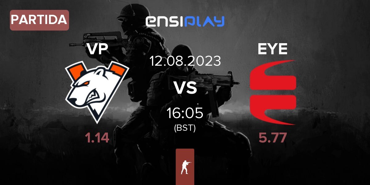 Partida Virtus.Pro VP vs EYEBALLERS EYE | 12.08