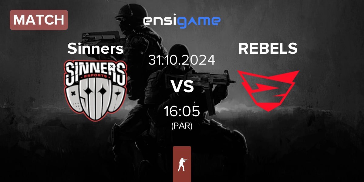 Match Sinners Esports Sinners vs Rebels Gaming REBELS | 31.10