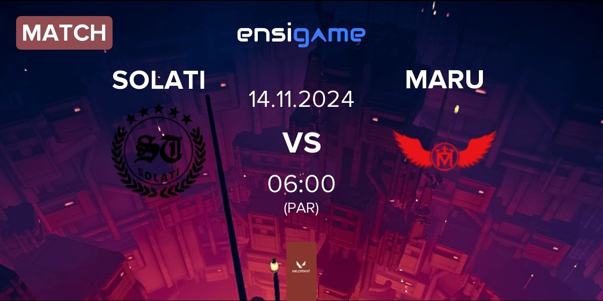 Match SOLATI vs Maru Gaming MARU | 14.11