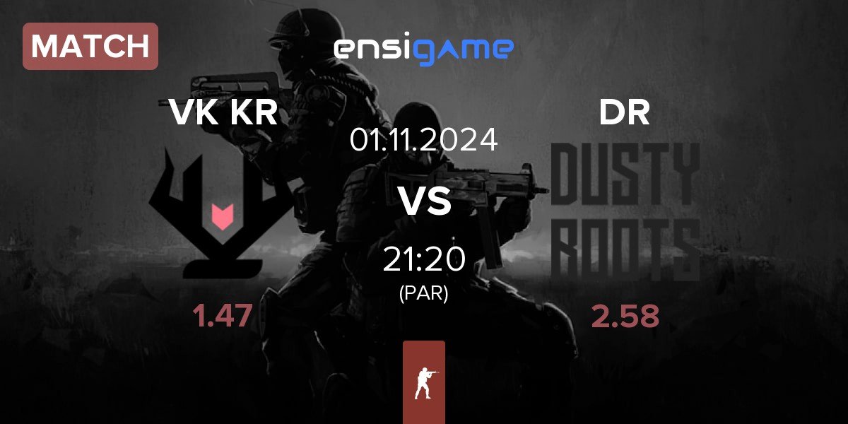 Match Vikings KR VK KR vs Dusty Roots DR | 01.11