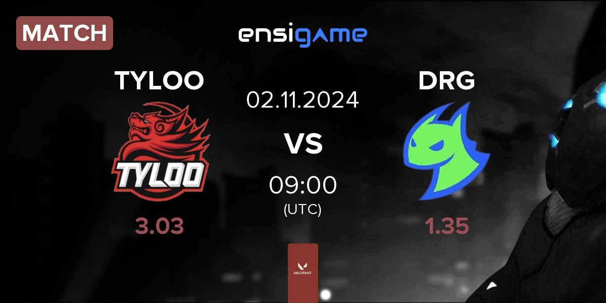 Match TYLOO vs Dragon Ranger Gaming DRG | 02.11