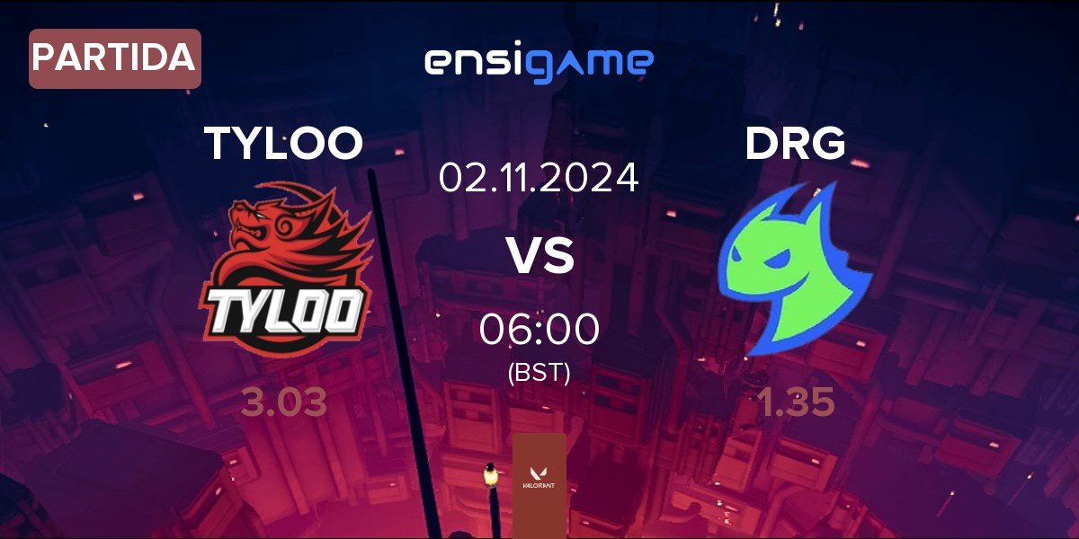 Partida TYLOO vs Dragon Ranger Gaming DRG | 02.11