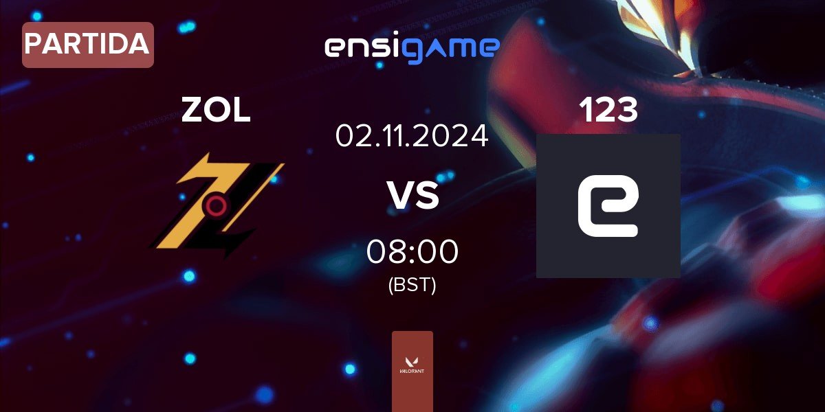 Partida ZOL Esports ZOL vs 123 | 02.11