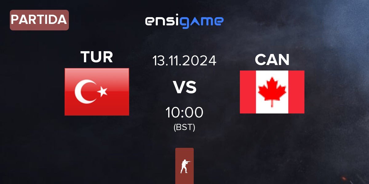 Partida Turkey TUR vs Canada CAN | 13.11