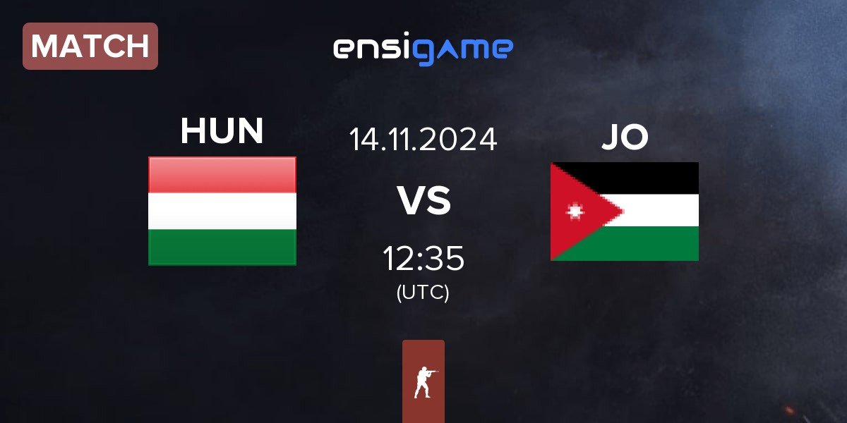 Match Hungary HUN vs Jordan JO | 14.11