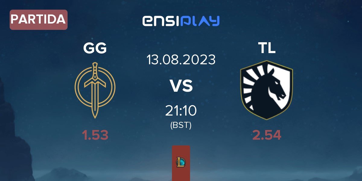 Partida Golden Guardians GG vs Team Liquid TL | 13.08