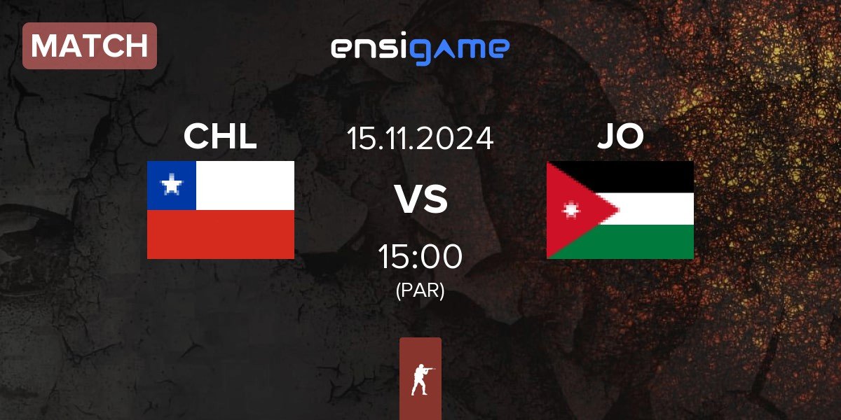 Match Chile CHL vs Jordan JO | 15.11