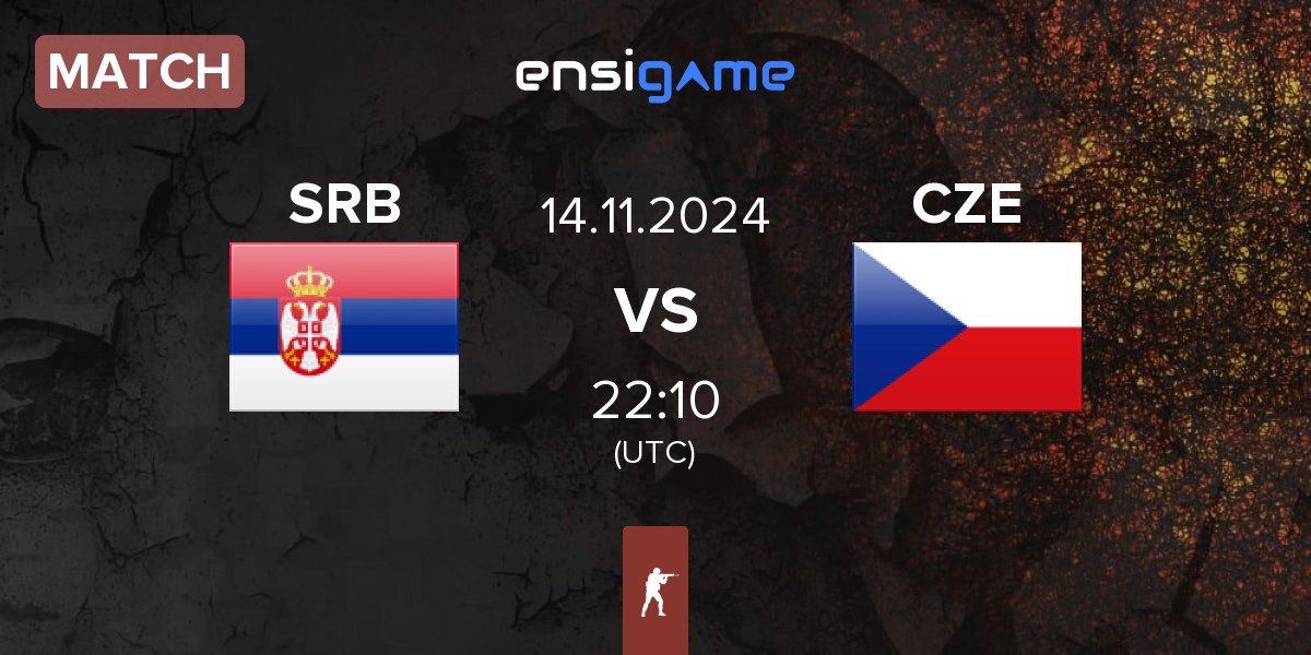 Match Serbia SRB vs Czech Republic CZE | 14.11