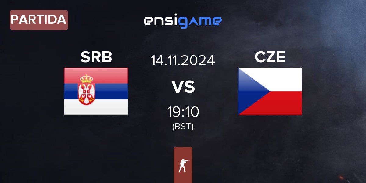 Partida Serbia SRB vs Czech Republic CZE | 14.11