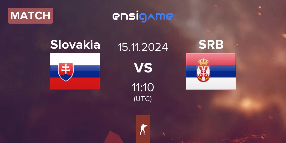 Match Slovakia vs Serbia SRB | 15.11