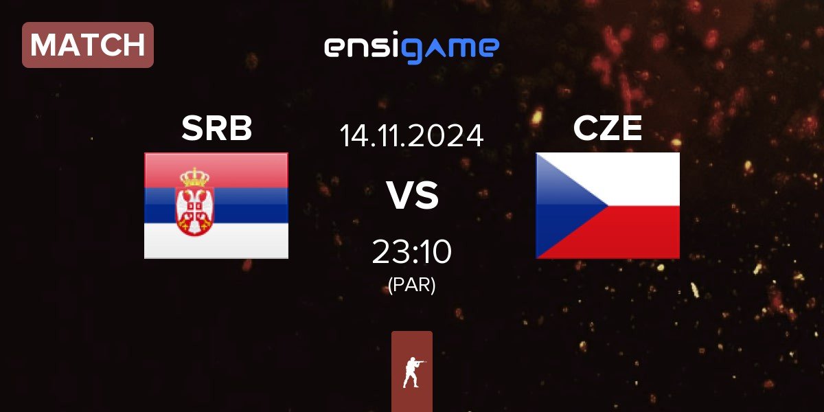 Match Serbia SRB vs Czech Republic CZE | 14.11