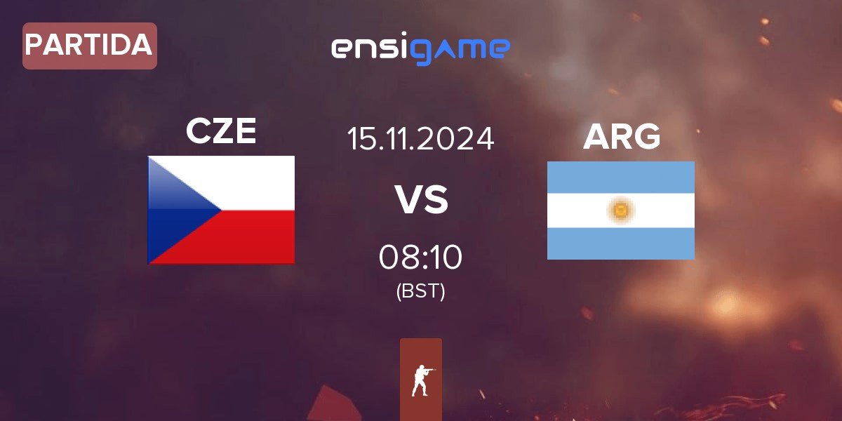 Partida Czech Republic CZE vs Argentina ARG | 15.11