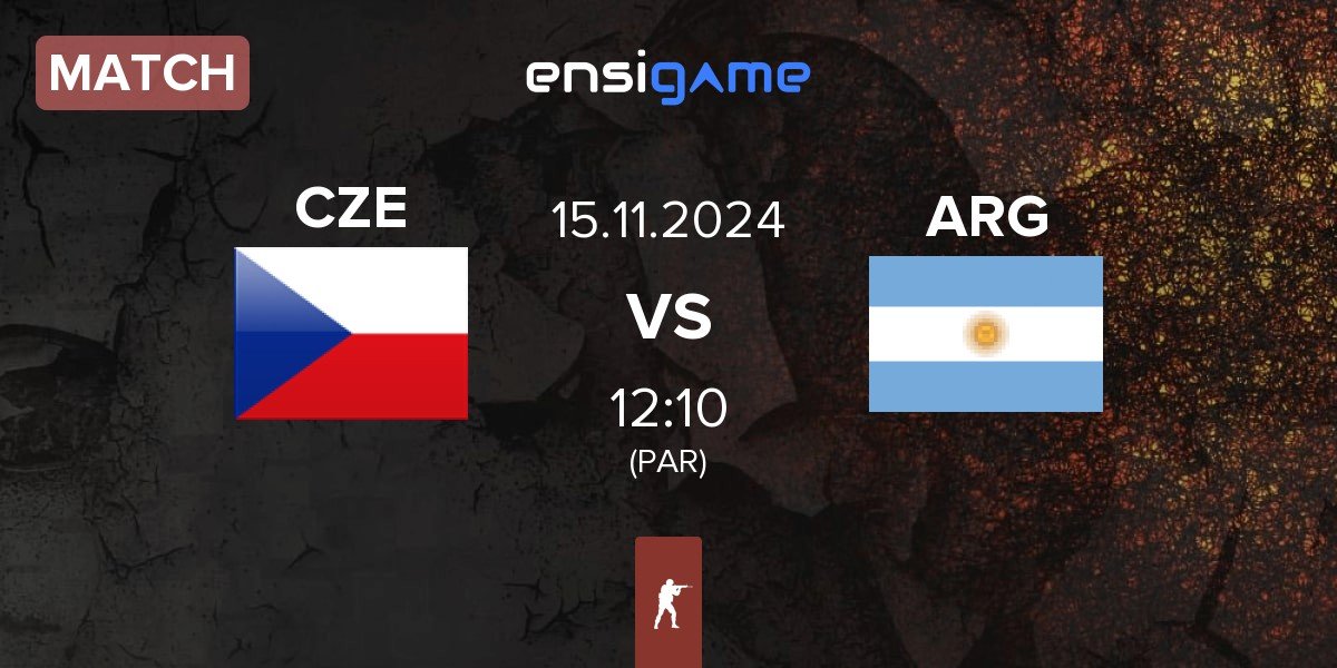 Match Czech Republic CZE vs Argentina ARG | 15.11