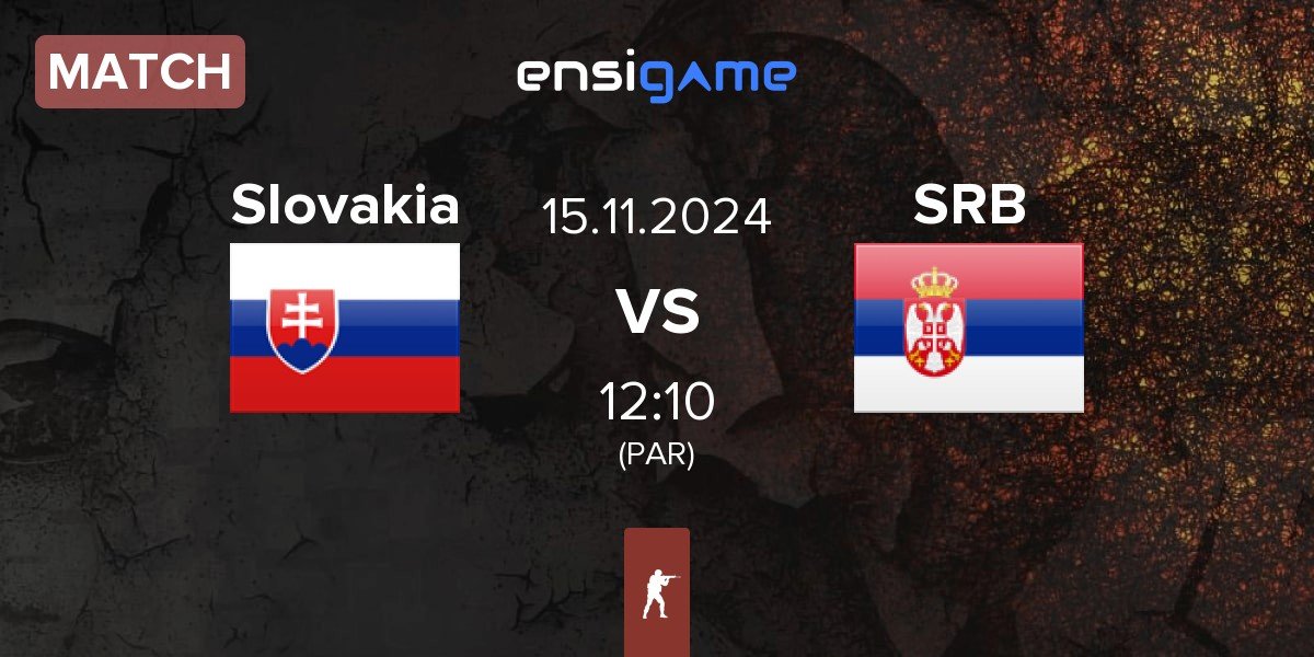 Match Slovakia vs Serbia SRB | 15.11