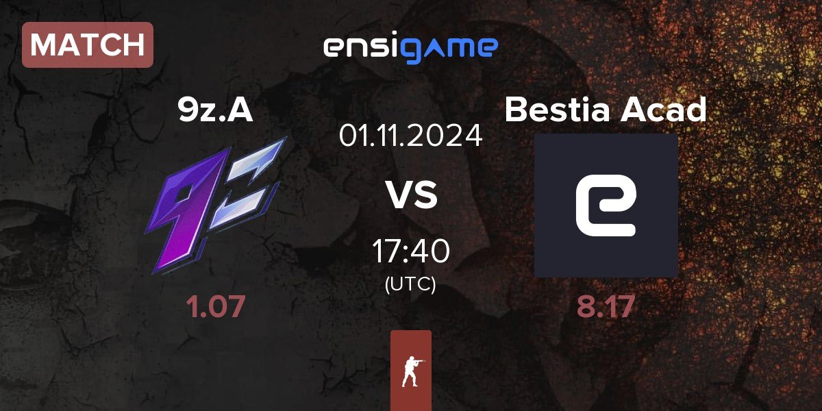 Match 9z Academy 9z.A vs Bestia Academy Bestia Acad | 01.11