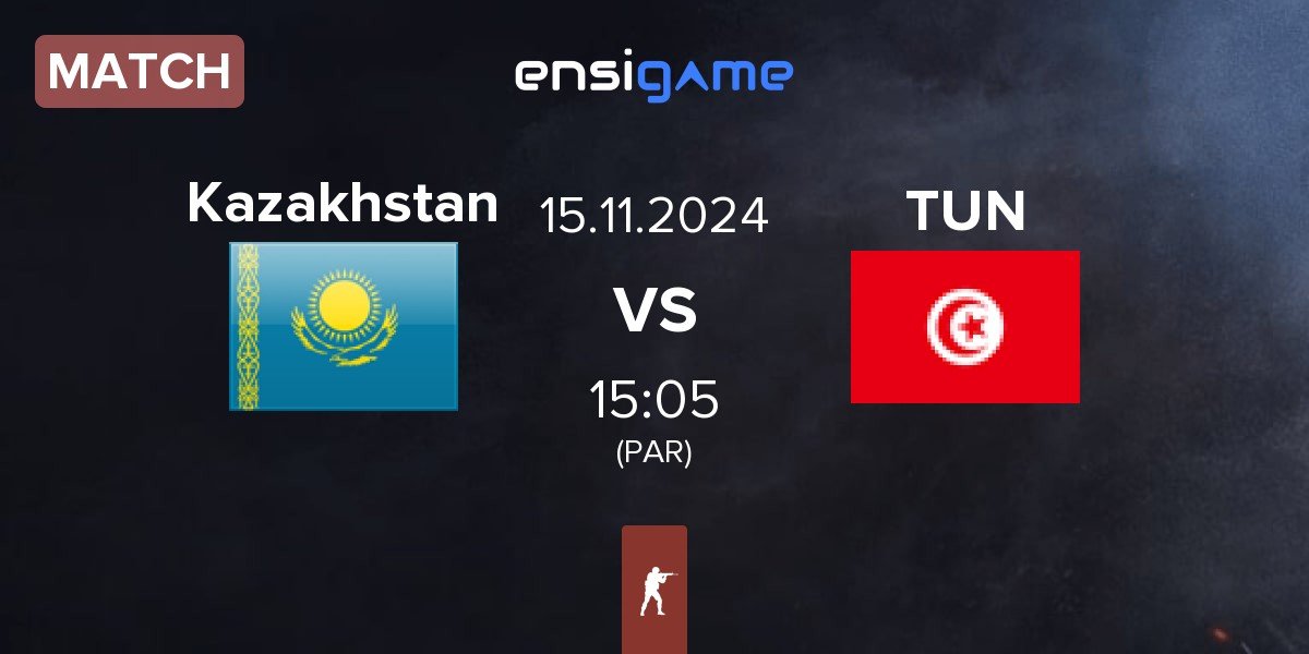 Match Kazakhstan vs Tunisia TUN | 15.11