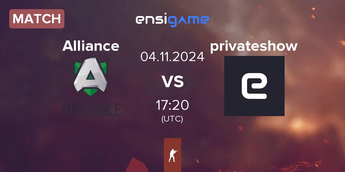 Match Alliance vs privateshow | 04.11