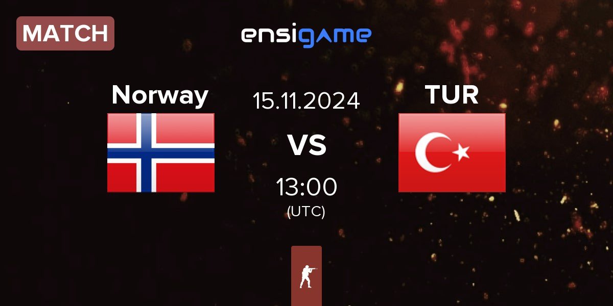 Match Norway vs Turkey TUR | 15.11