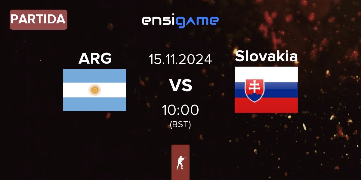 Partida Argentina ARG vs Slovakia | 15.11