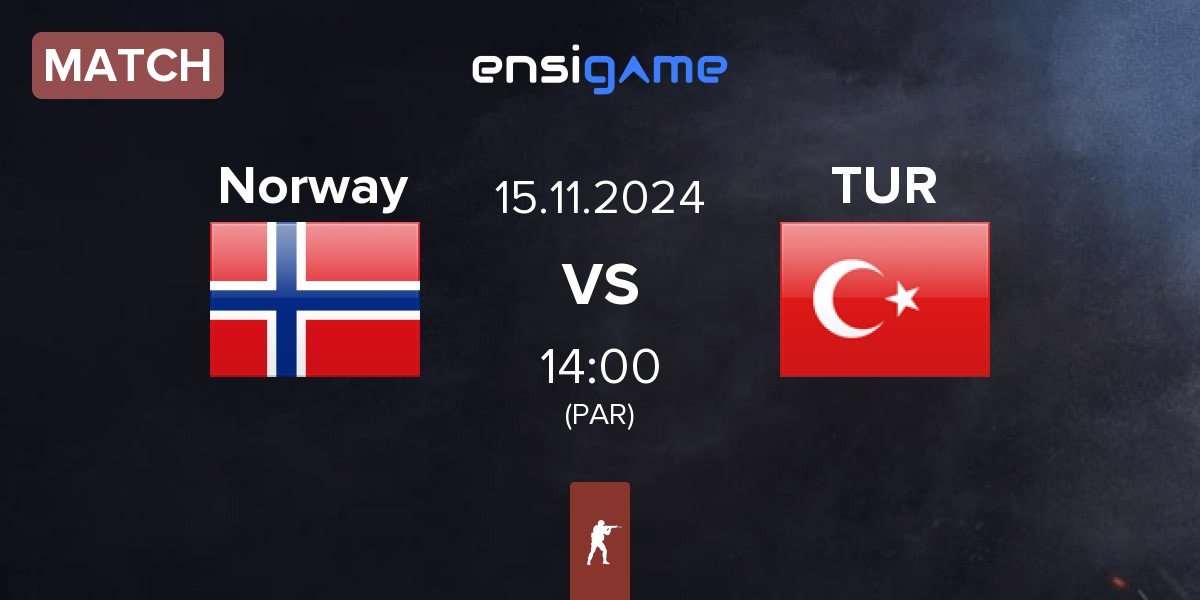 Match Norway vs Turkey TUR | 15.11