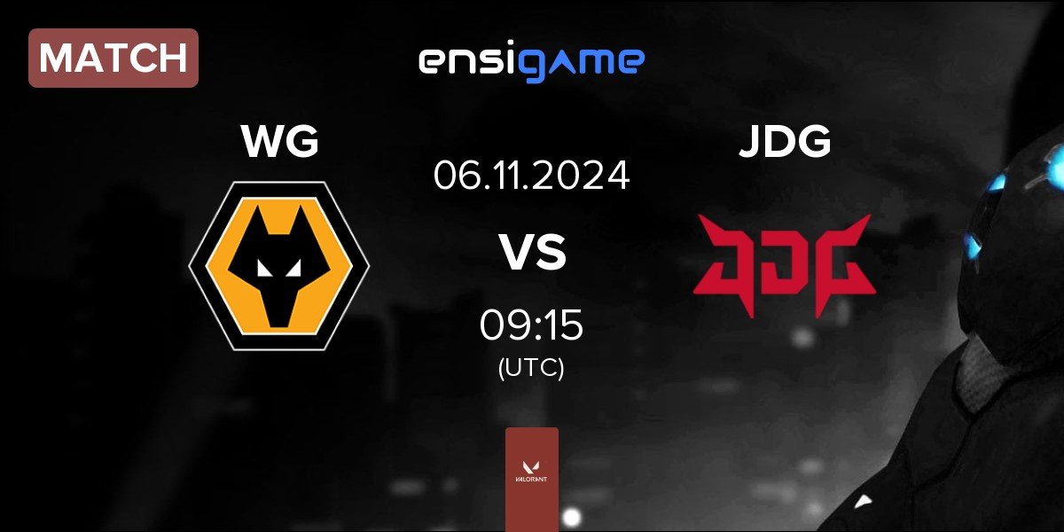 Match Wolves Esports WG vs JD Gaming JDG | 06.11