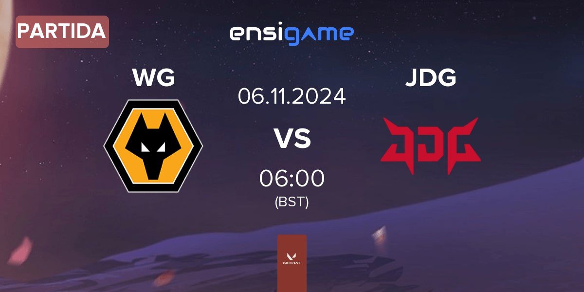 Partida Wolves Esports WG vs JD Gaming JDG | 06.11